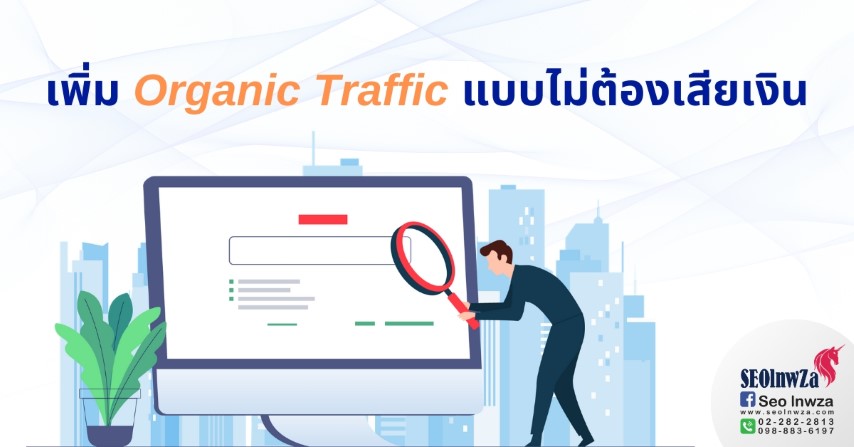 เพิ่ม Organic Traffic แบบไม่ต้องเสียเงิน