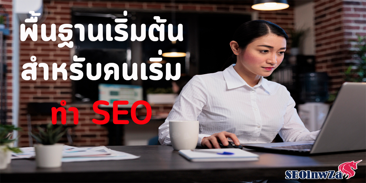 พื้นฐาน เริ่มต้น สำหรับ คนเริ่ม ทำ SEO