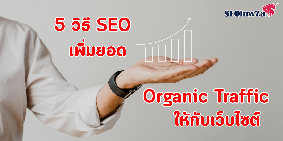 5 วิธี SEO เพิ่มยอด Organic Traffic ให้กับ เว็บไซต์