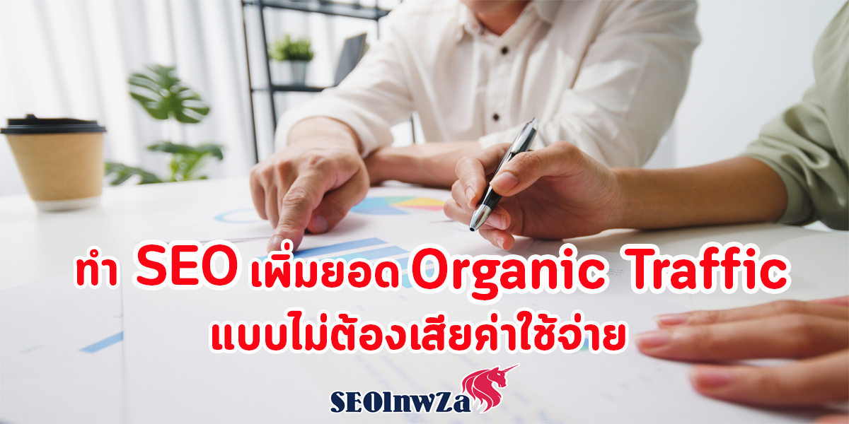 ทำ SEO เพิ่มยอด Organic Traffic แบบไม่ต้อง เสียค่าใช้จ่าย