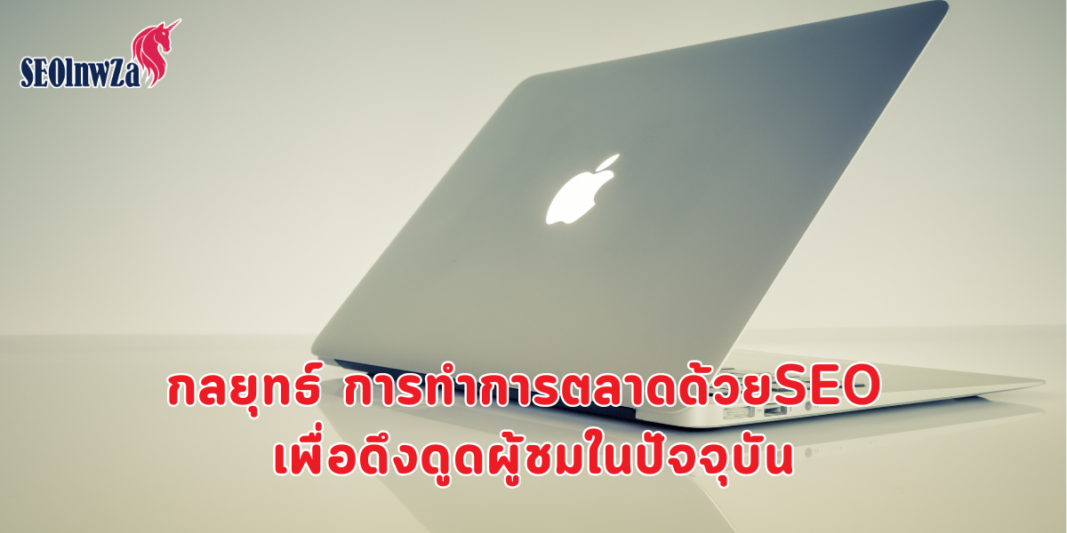 กลยุทธ์ การทำการตลาดด้วยSEO เพื่อดึงดูดผู้ชมในปัจจุบัน